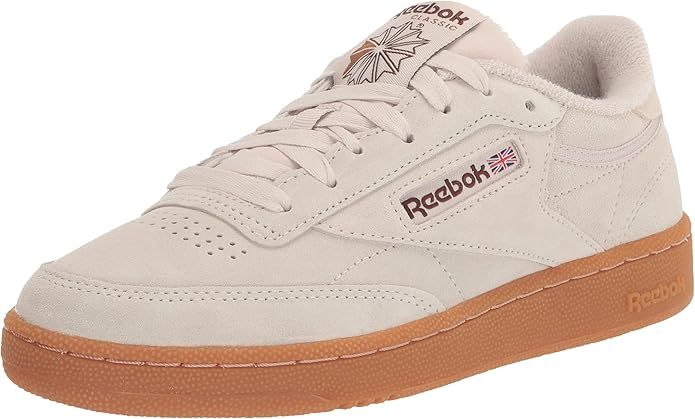 Amazon.com | Reebok Men's Club C Sneaker, Stucco/Brush Brown Rubber gum-06, 8.5 | Walking | Amazon (US)