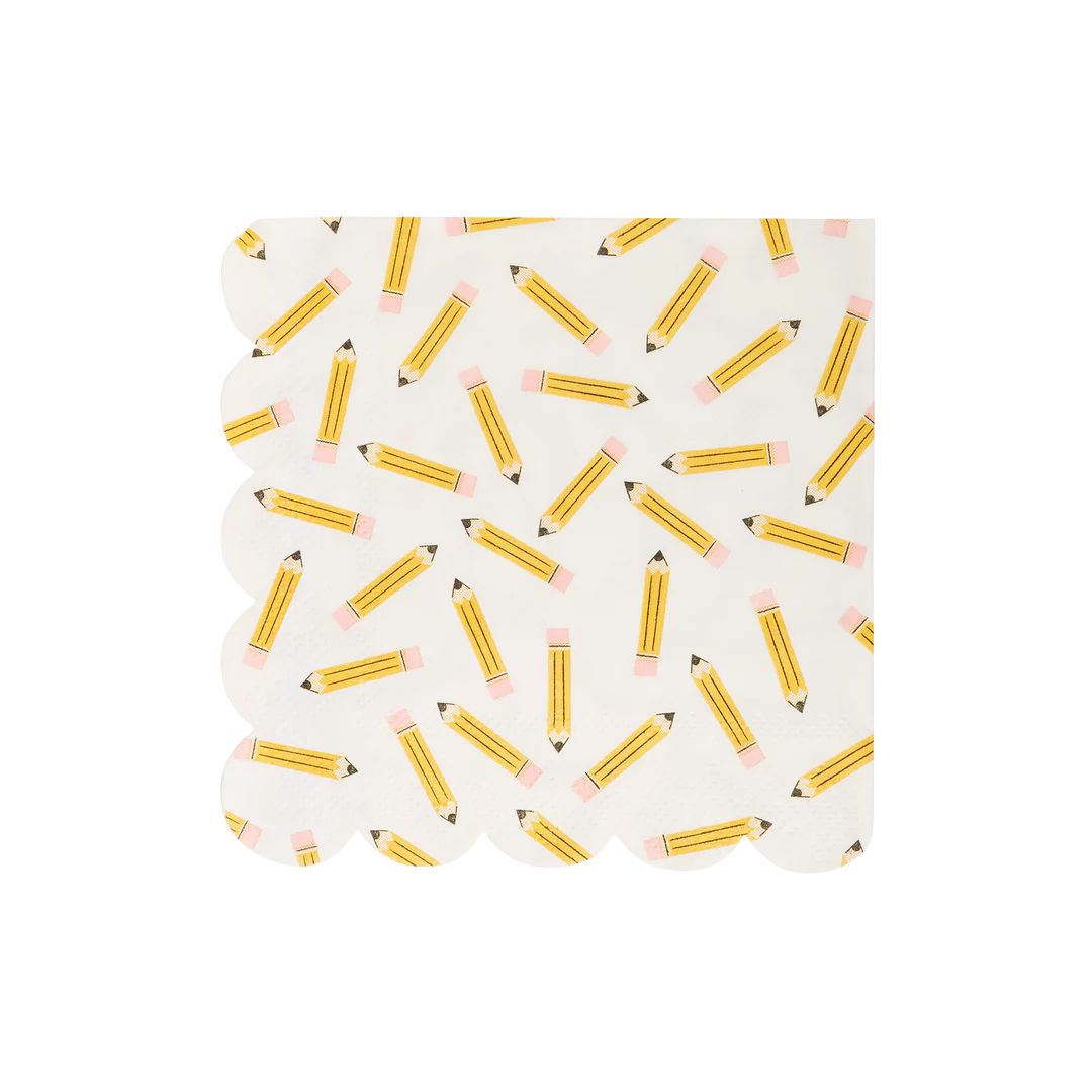 Pencil Pattern Paper Napkin | My Mind's Eye