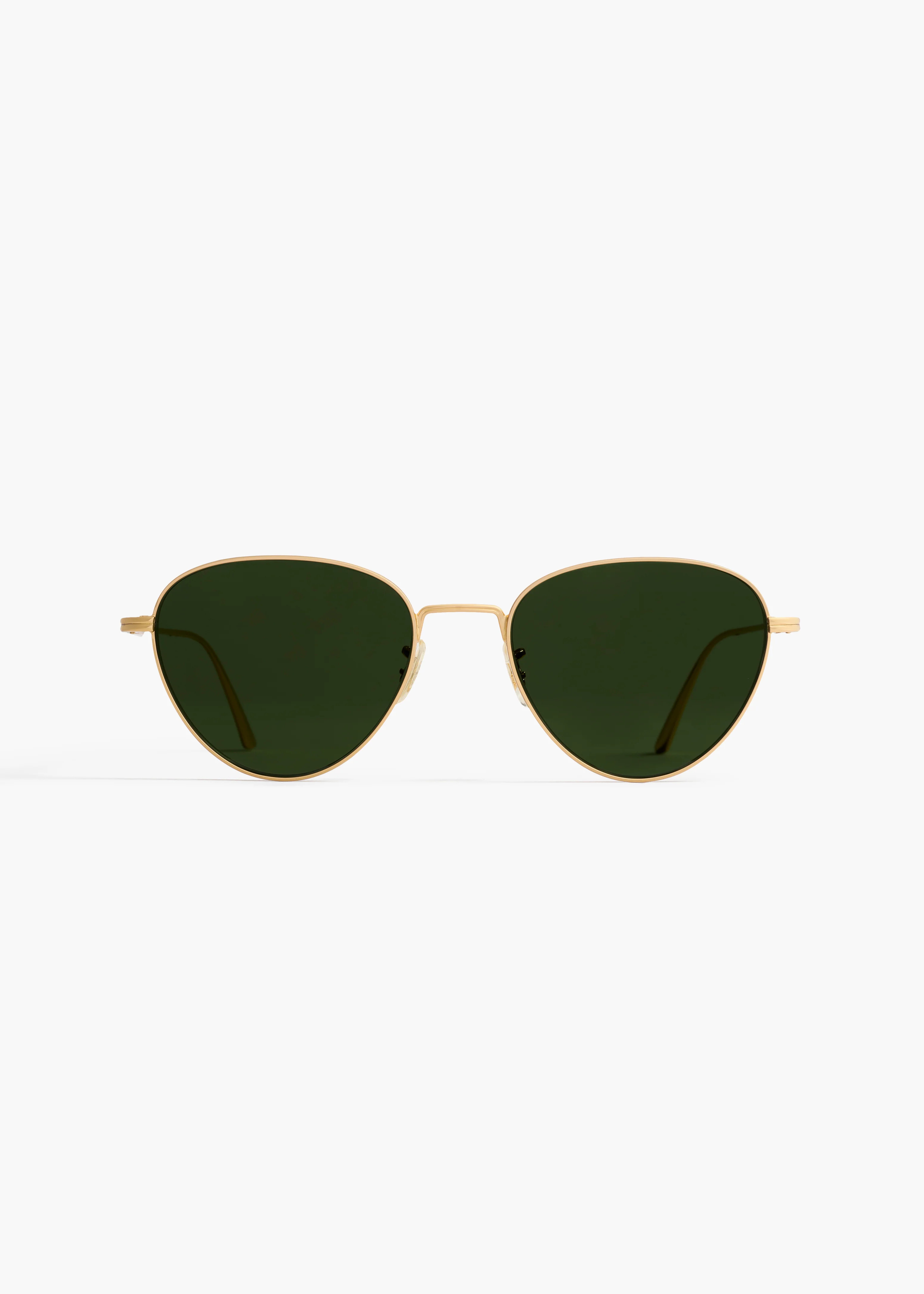 KHAITE - Khaite X Oliver Peoples 1991C In Gold And Green | Khaite