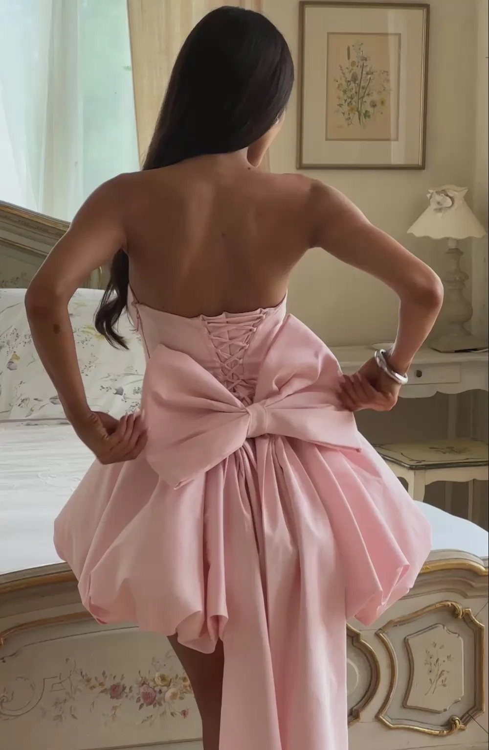 Lotus Mini Dress - Blush | Babyboo (global)