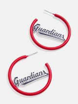 MLB Enamel Hoops - Cleveland Guardians | BaubleBar (US)