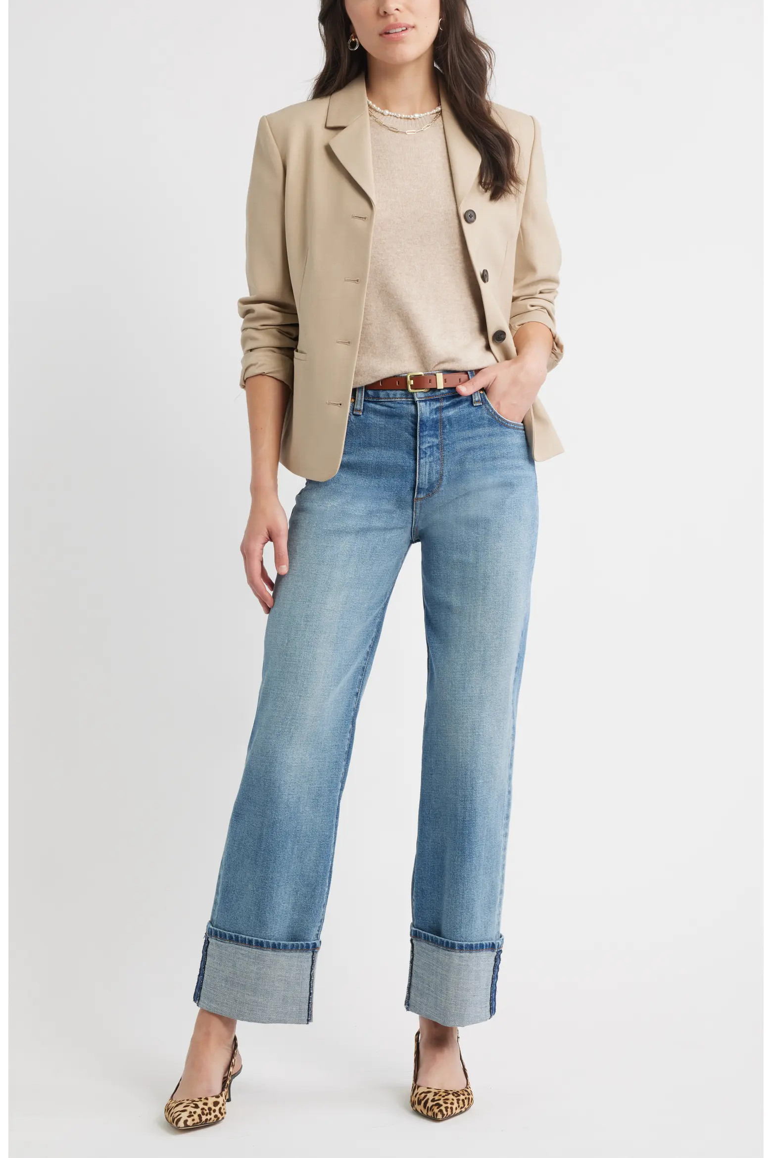 Puff Sleeve Wool & Cashmere Sweater (Women) | Nordstrom | Nordstrom