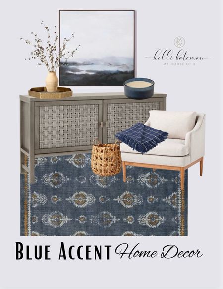 Blue tones will bring a calm vibe into your home. These pieces are beautiful and the prices are hard to beat! 

#LTKstyletip #LTKhome #LTKfamily