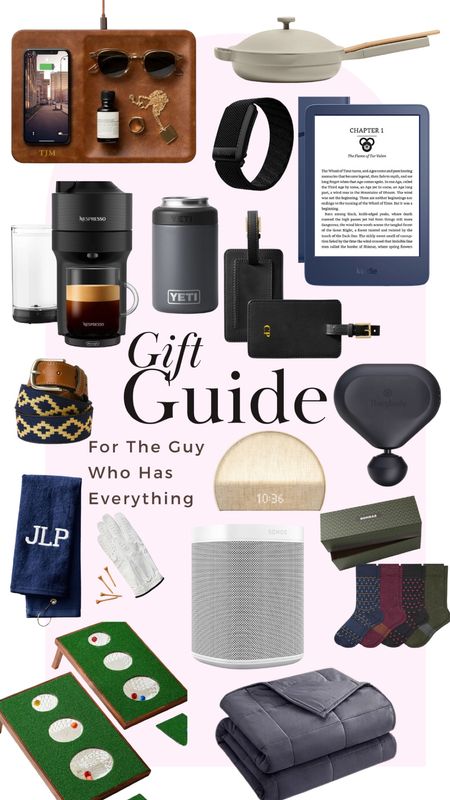 Here’s my holiday gift guide for the guy who has everything! I am sure you can find something on this list you have yet to gift him! 

#LTKGiftGuide #LTKHoliday #LTKSeasonal