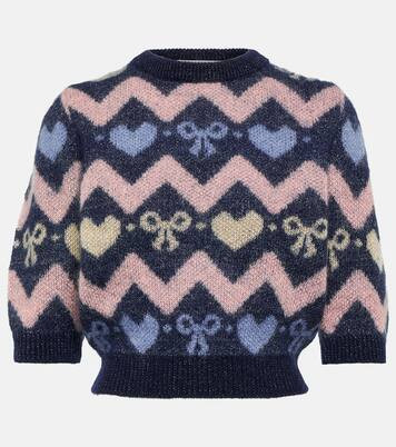 Pull en jacquard de laine mélangée | Mytheresa (FR)