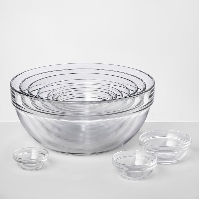 10pc Glass Mixing Bowls - Made By Design™ | Target