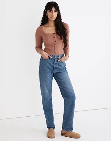 Baggy Straight Jeans in Westmont Wash | Madewell
