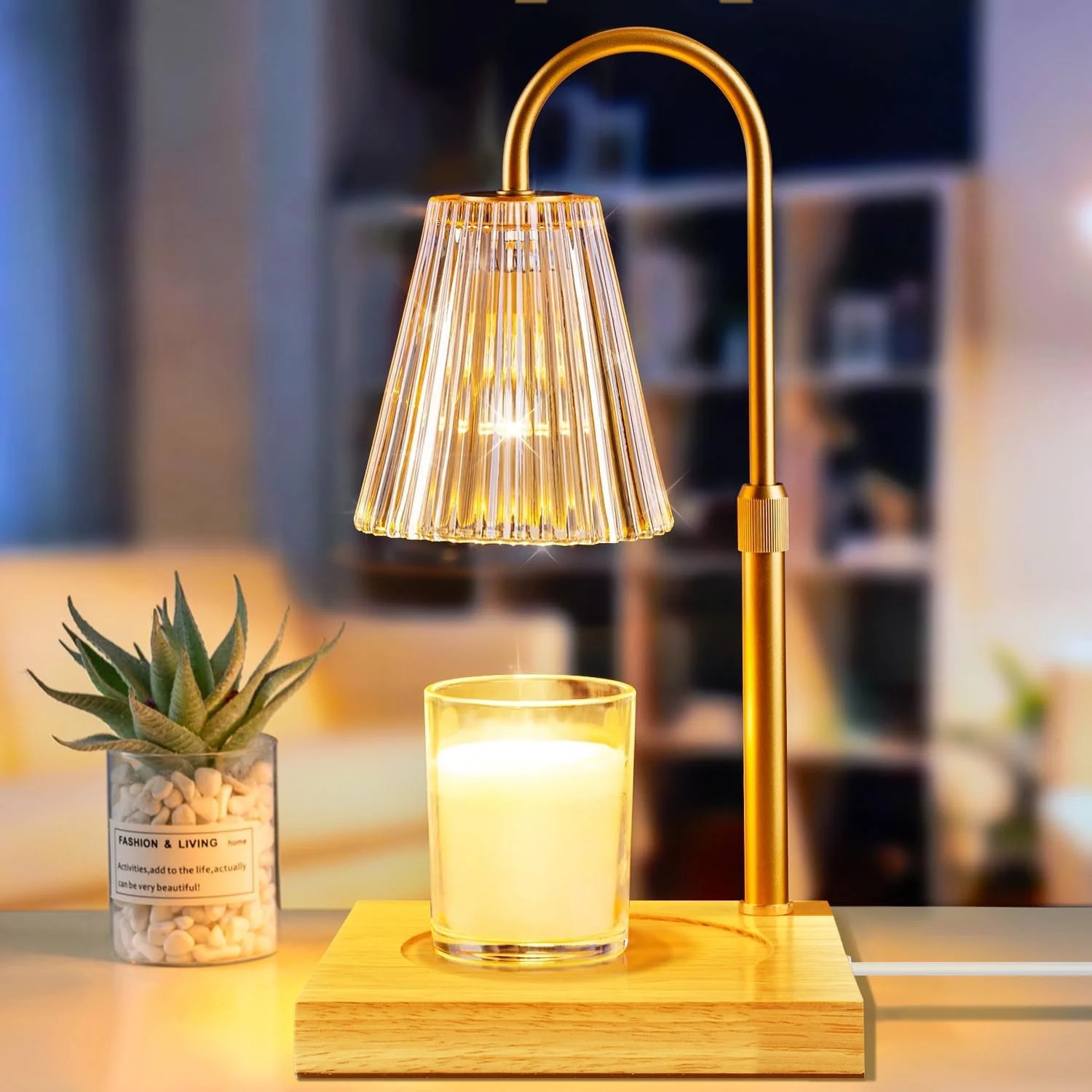 KAMIDA Candle Warmer Lamp,Dimmable Candle Warmer Lamp with Timer,Wax  Warmer for Scented Wax with... | Walmart (US)