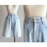 Light Blue Denim Bermudas/28 | Etsy (UK)