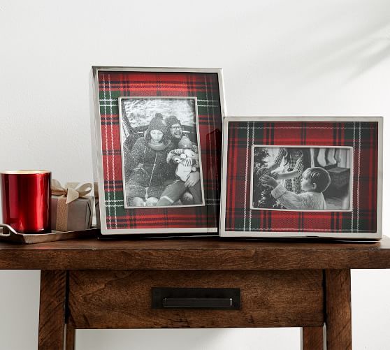 Lynbrook Plaid Picture Frames | Pottery Barn (US)