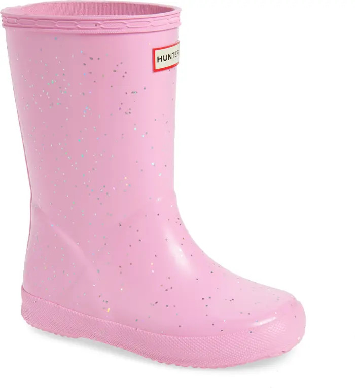 Kids' Original First Classic Glitter Rain Boot | Nordstrom
