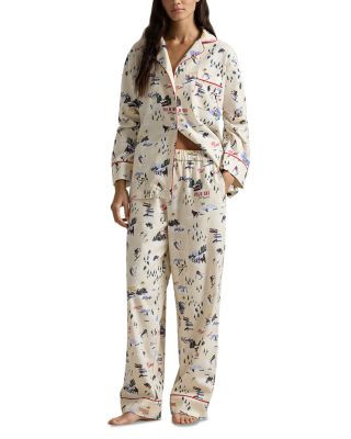 Polo Ralph Lauren Madison Printed Pajama Set  | Bloomingdale's Women | Bloomingdale's (US)