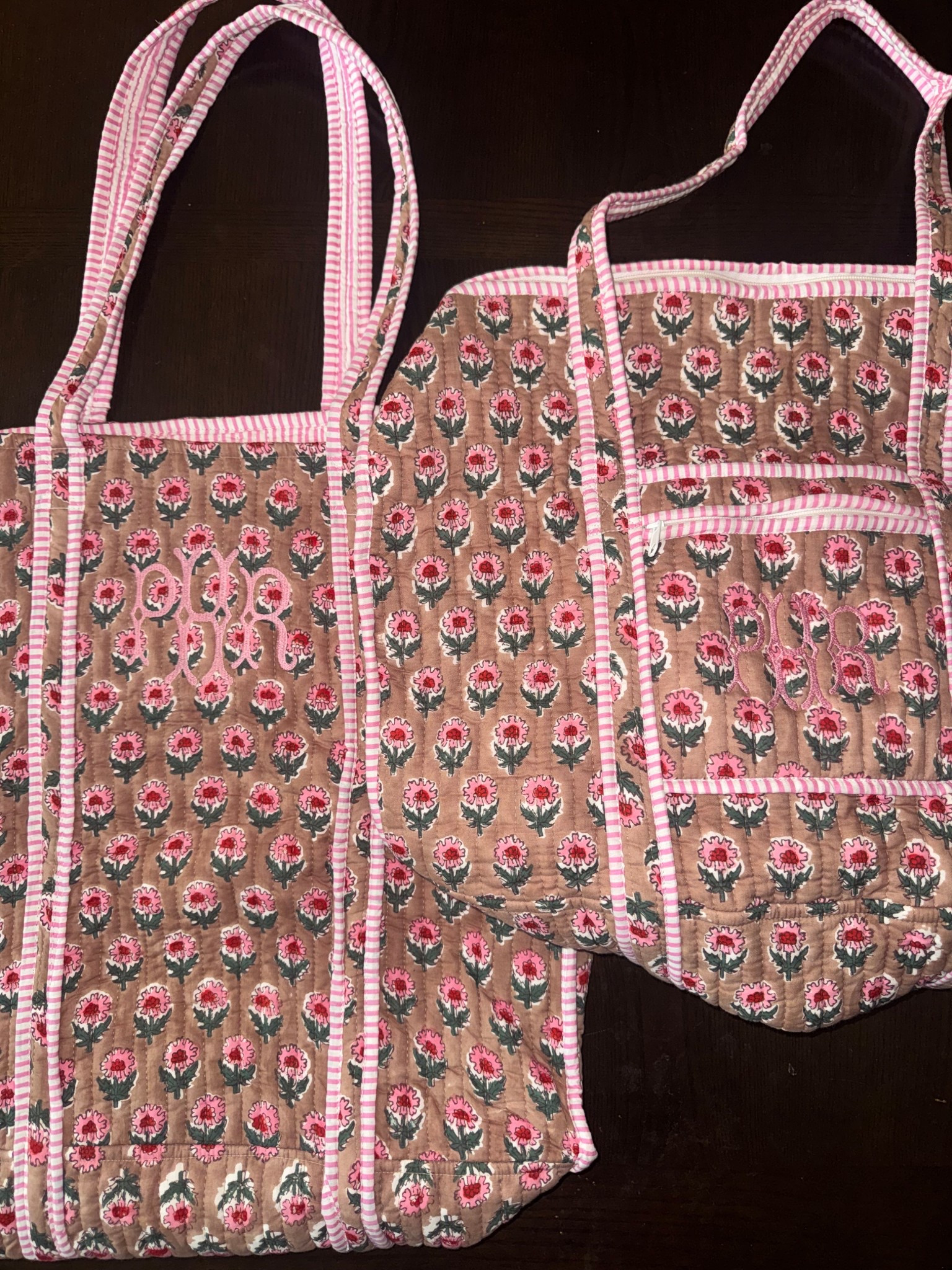 Quilted tote and duffel bag  🫶🏼🌸🩷✨￼

#LTKPlusSize #LTKMothersDay #LTKgrwm