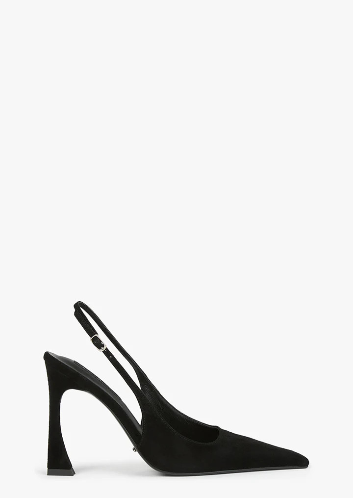 Sassy Black Suede | Tony Bianco (Australia & New Zealand)