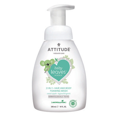 ATTITUDE Baby Leaves 2-in-1 Foaming Wash Apple | Well.ca