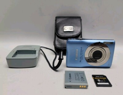 Canon PowerShot Elph SD1300 IS 12.1MP Digital Camera Blue W/ Accessories 8GB SD   | eBay | eBay US