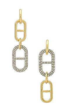 EMMA PILLS Xtra Pill Earrings in Gold from Revolve.com | Revolve Clothing (Global)
