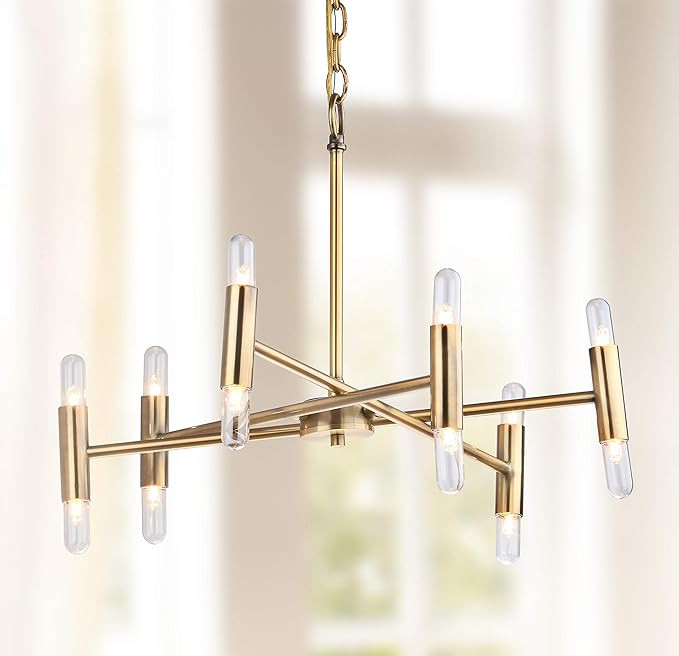 Safavieh CHA4005A Lighting Collection Gale Gold Chandelier | Amazon (US)