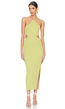 Significant Other Skye Midi Dress in Avocado from Revolve.com | Revolve Clothing (Global)