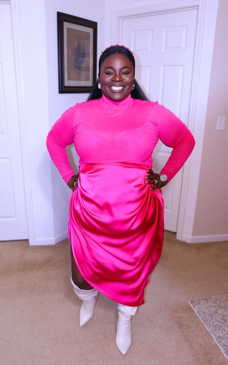 This is a great look for Valentine's Day. Please watch the full video on Youtube at Janiecestyles. 

#LTKstyletip #LTKplussize #LTKshoecrush