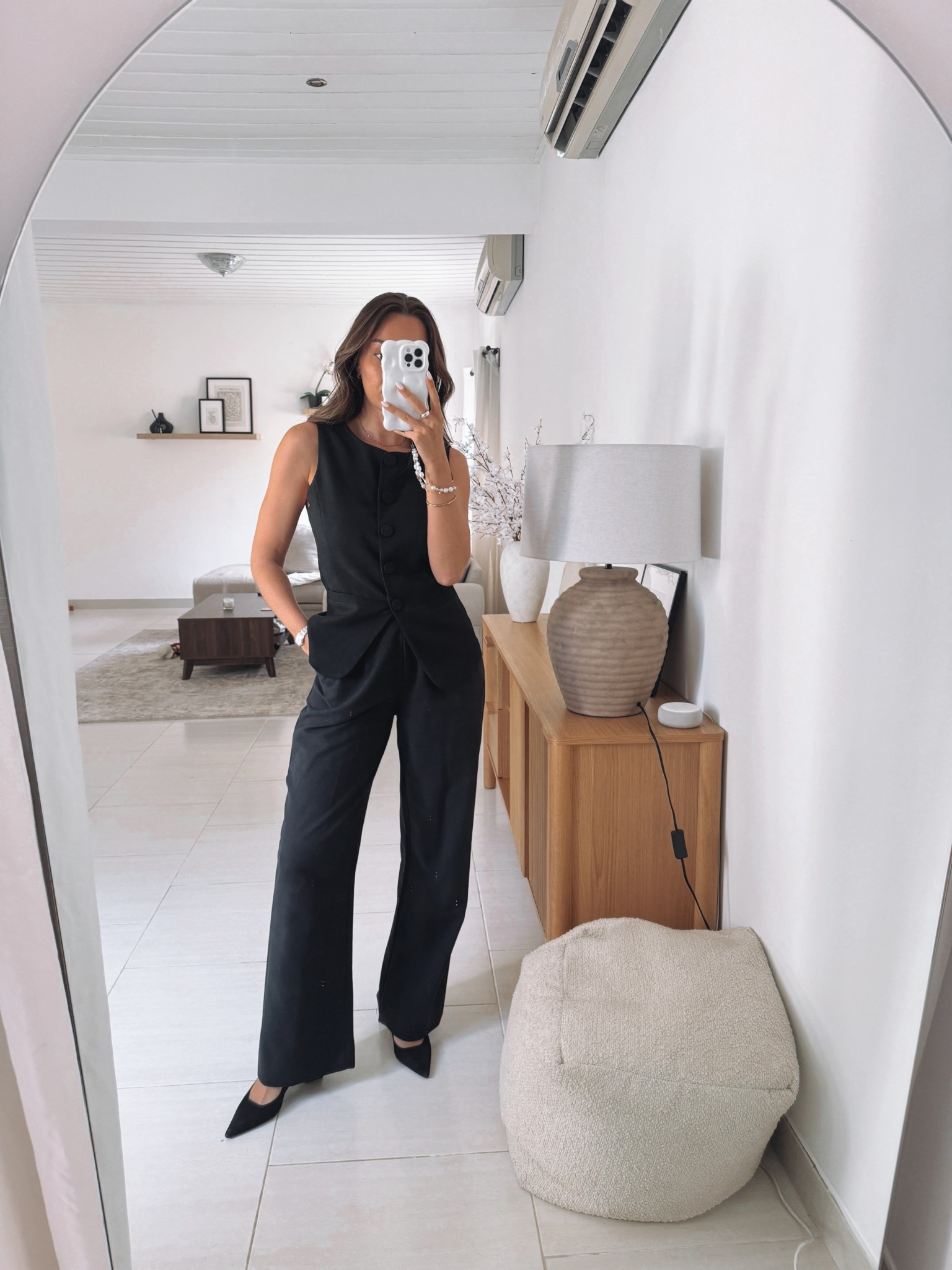 All black simple workwear 

#LTKsummer #LTKuk #LTKworkwear