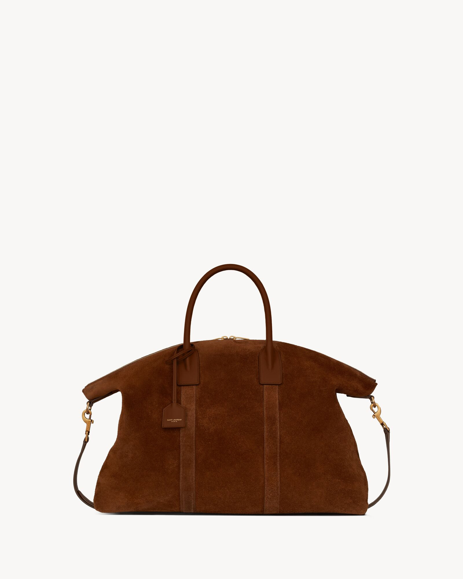 giant bowling bag in suede | Saint Laurent Inc. (Global)