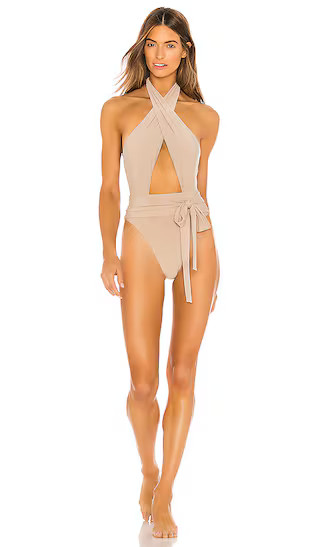 Alex One Piece in Oyster | Revolve Clothing (Global)