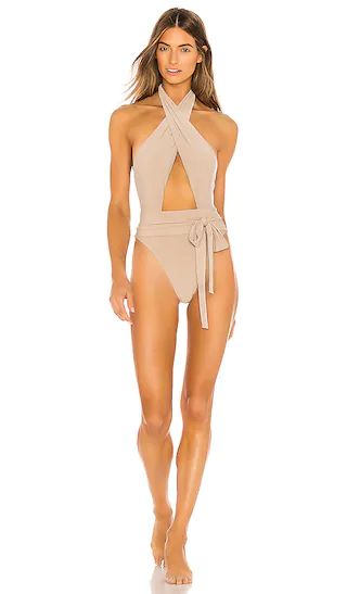 Alex One Piece in Oyster | Revolve Clothing (Global)