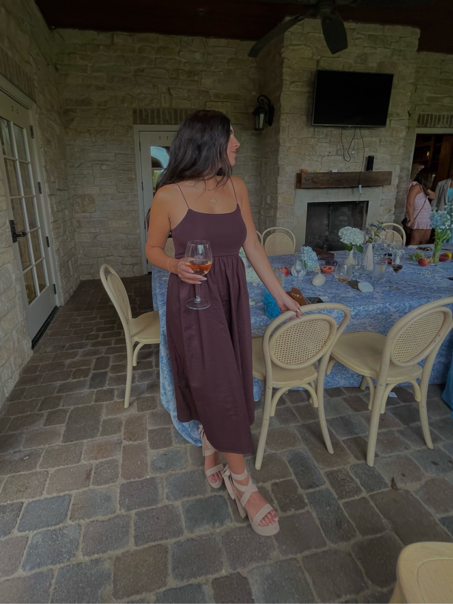 Love this comfy maxi dress! Dress it up for down for any occasion. My dress is from Zara but linked a similar one. 

Holiday dress, maxi dress

#LTKCyberweek #LTKHoliday