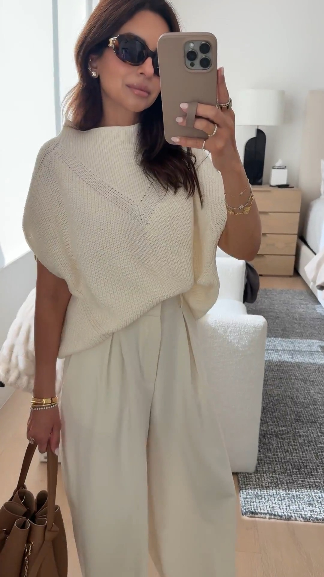 Another way to style this mock neck sweater from Anthropologie! My pants are only $35 and I’m wearing size XS Short.#LTKfindsunder50 #LTKstyletip

#LTKSeasonal