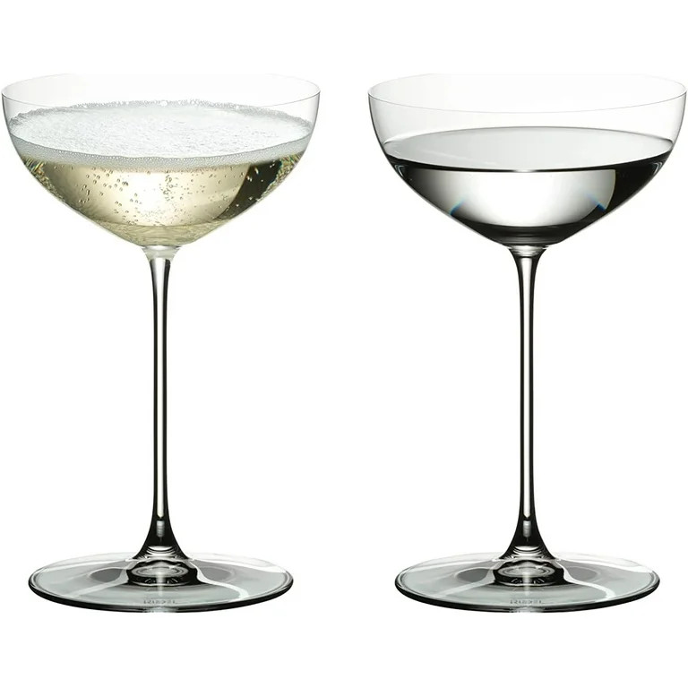 Riedel Veritas Crystal Moscato and Coupe/Cocktail Glass, Set of 2 | Walmart (US)