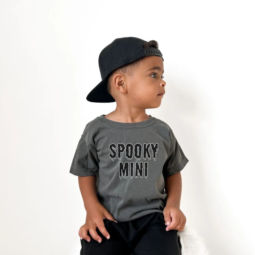 Toddler Spooky Tshirt Spooky Mini Spooky Season Shirt - Etsy | Etsy (US)