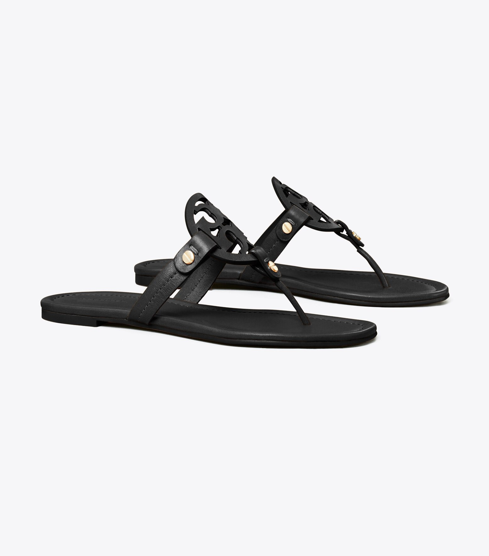 Tory Burch Miller Sandal, Leather: Women's Shoes  | Tory Burch | Tory Burch (US)