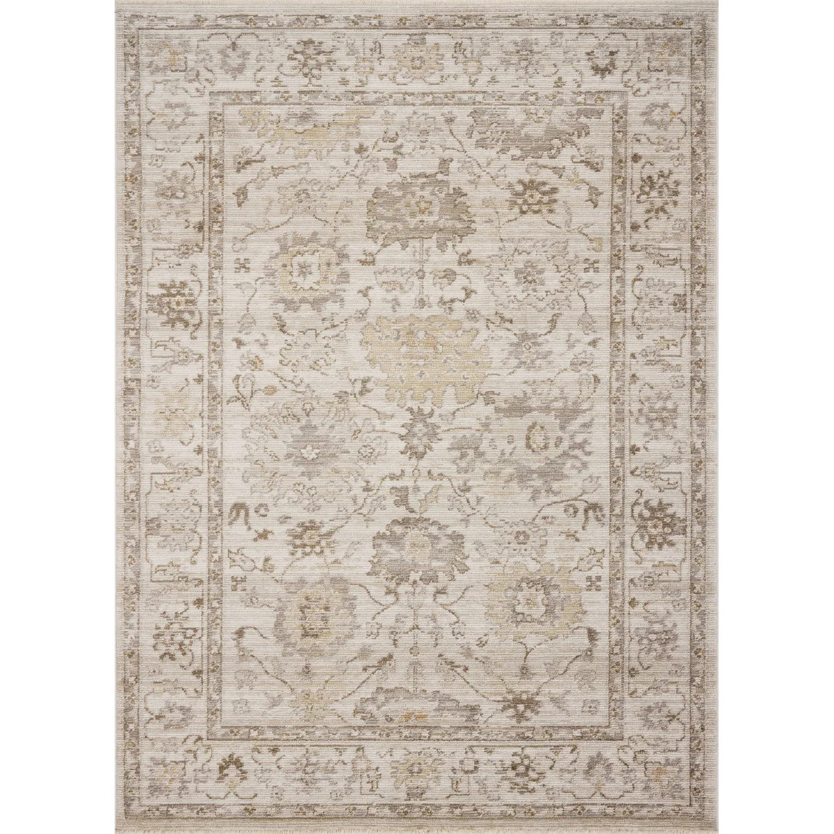 Magnolia Home by Joanna Gaines x Loloi Pace Natural / Stone Area Rug | Wayfair North America