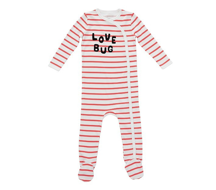 Love Bug Organic Nursery Pajama | Pottery Barn Kids