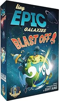 Gamelyn Games Tiny Epic Galaxies Blast Off! - A Game of Cosmic Combos | Amazon (US)