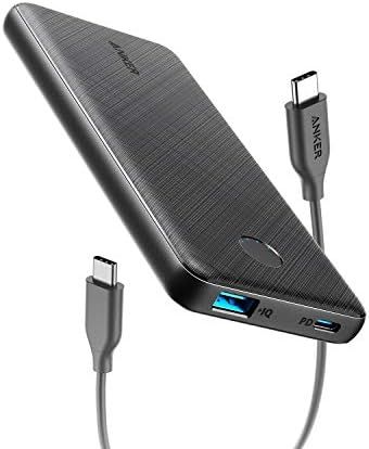 Anker USB-C Portable Charger, 18W PowerCore Slim 10000 PD, 10000mAh Power Delivery Power Bank for... | Amazon (US)