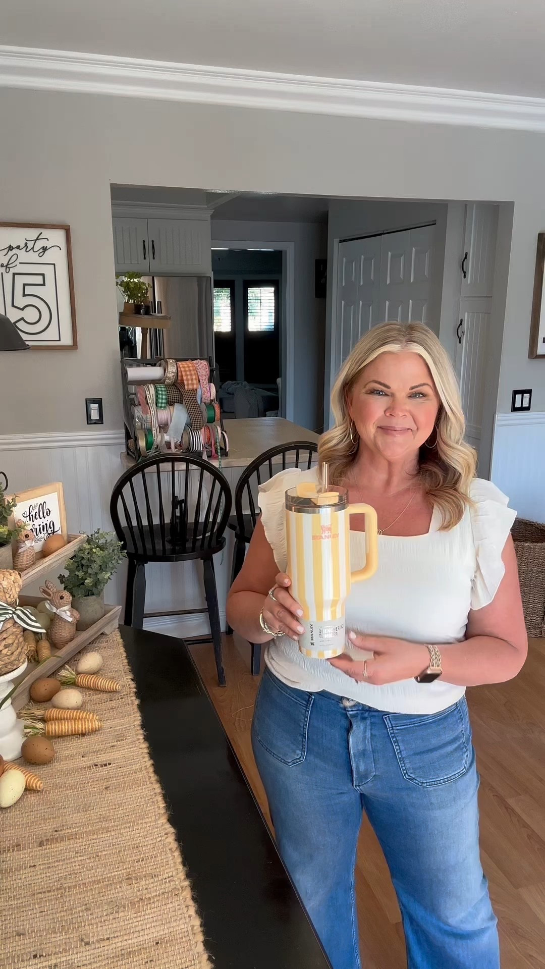 How adorable is this?! I’m loving the yellow & summery sunny vibes! Perfect to gift for Teacher Appreciation, end of the school year gift, a Birthday, Easter, Mother’s Day & more. I filled it with a little fun & summer necessities. Complete with a gift tag & ribbons & you are set! I did order the pink & blue striped Stanleys so stay tuned for those ideas. Happy Gifting! 💛☀️

#LTKSeasonal #LTKWatchNow #LTKGiftGuide