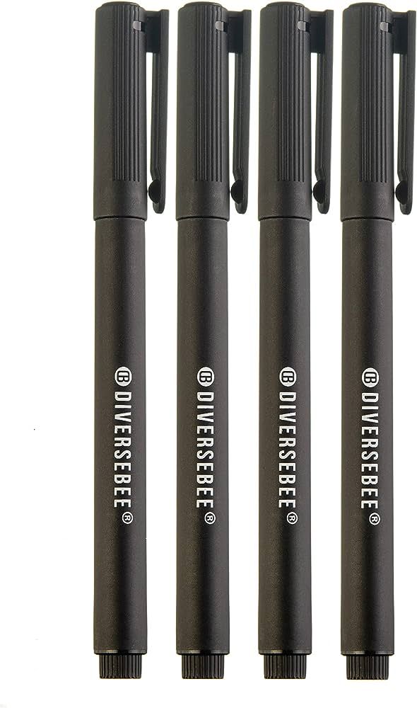 DIVERSEBEE Fine Tip Pens, 4 Pack Quick Dry Markers, Bible Journaling Pens, School Art Supplies, T... | Amazon (US)