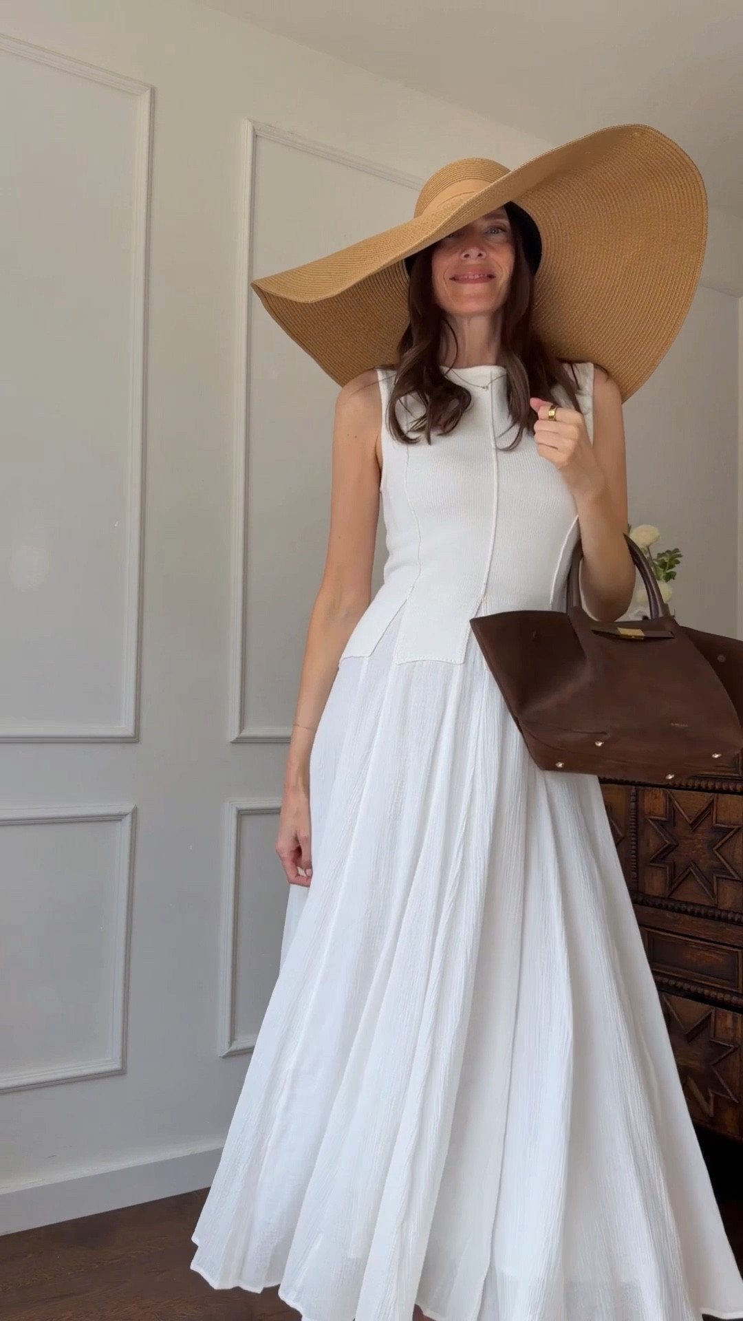 Size info:
White dress, size small
White longline waistcoat, UK 8
Black linen trousers, UK 8 long
Navy and white striped dress, UK 8 long 
Blue linen top, UK 8
White linen trousers, UK 8 long
Black and white swimming costume, small
Black and white polka dot bikini, small in the bottoms and my usual 34B in the top

Summer holiday outfits, beach outfits, what to wear in holiday, sundressess

#LTKSeasonal #LTKootd #LTKSwim