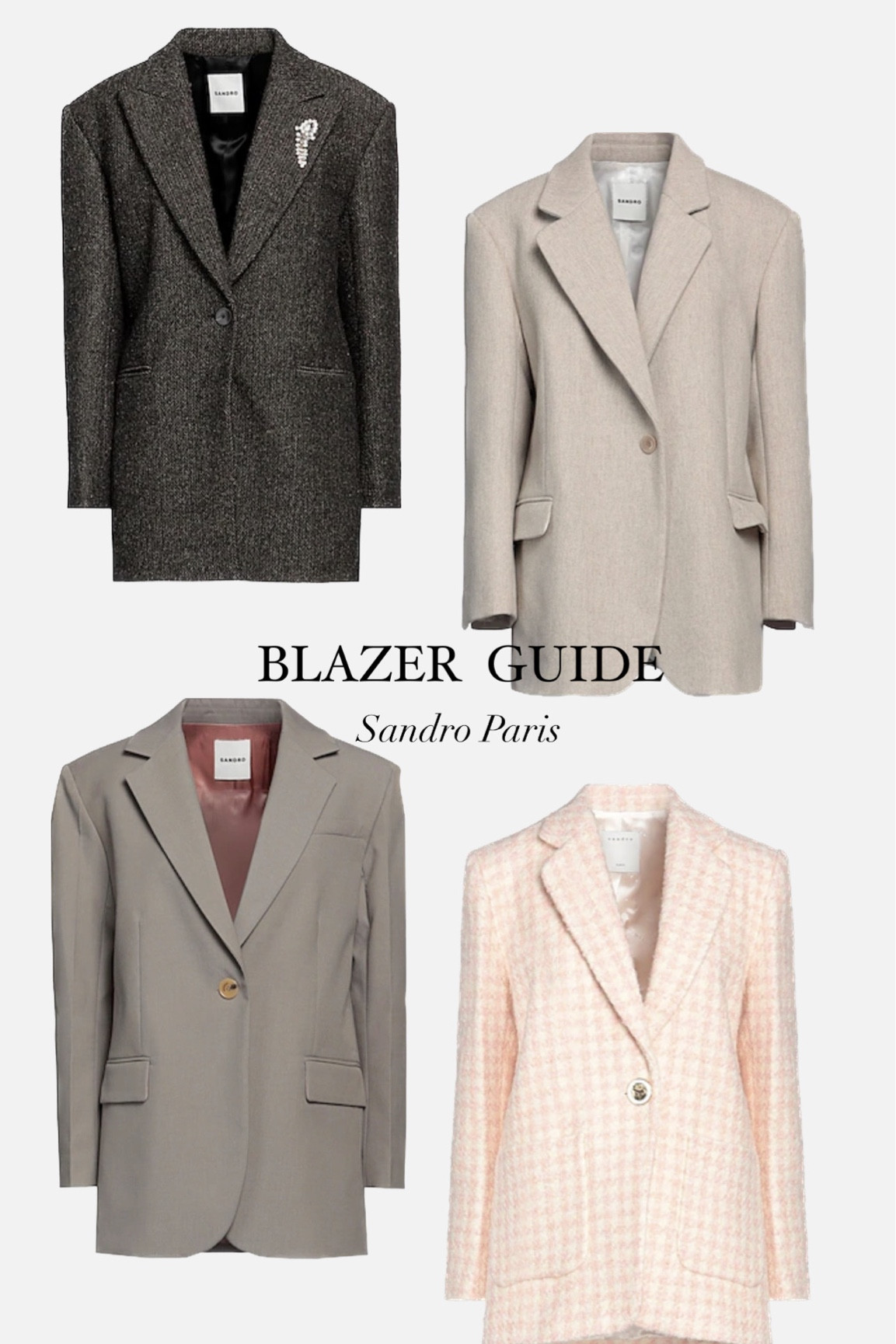 My fav Blazer from Sandro 🤍✨ Sale Alert!!!

#LTKstyletip #LTKsalealert #LTKeurope