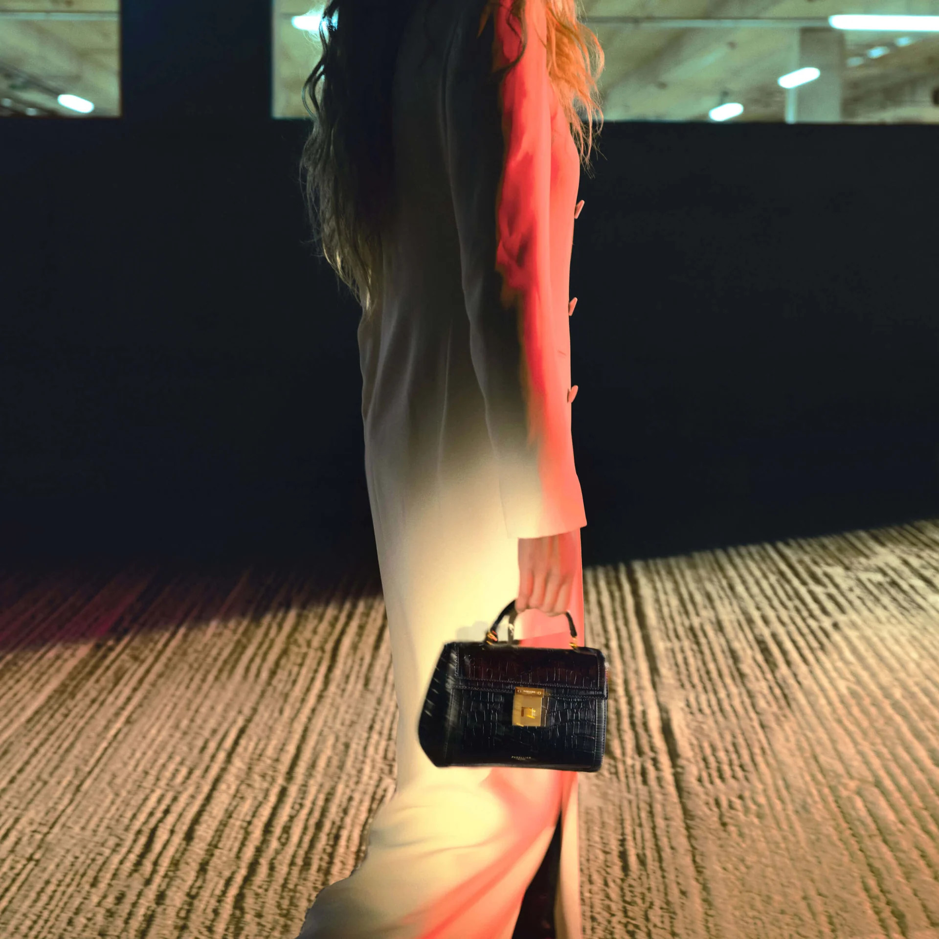 The Paris | Black Croc-Effect | DeMellier | DeMellier