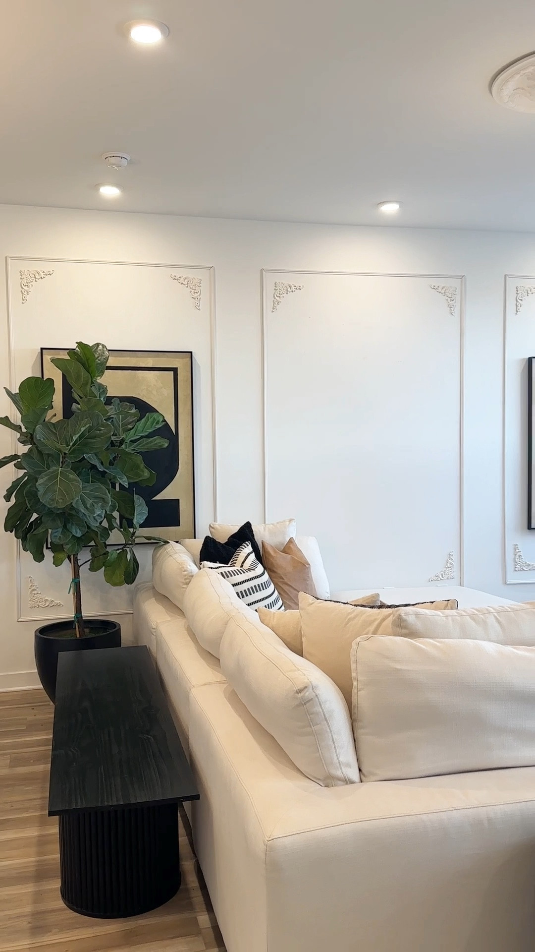 Everything you need for the perfect DIY renter friendly picture frame molding project! 🧶 #DIY 

#LTKfindsunder100 #LTKfamily #LTKhome