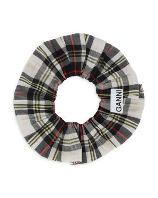 GANNI Plaid Scrunchie Jewelry & Accessories - Bloomingdale's | Bloomingdale's (US)