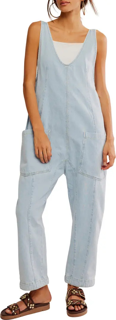 Free People High Roller Denim Jumpsuit | Nordstrom | Nordstrom