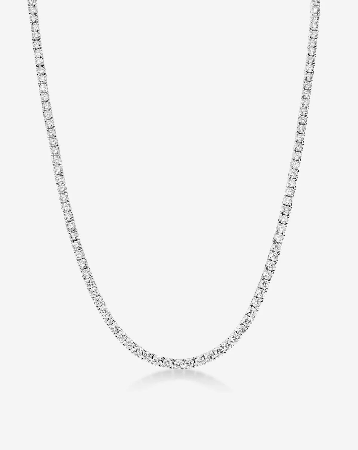 Classic Lab Diamond Tennis Necklace | Ring Concierge