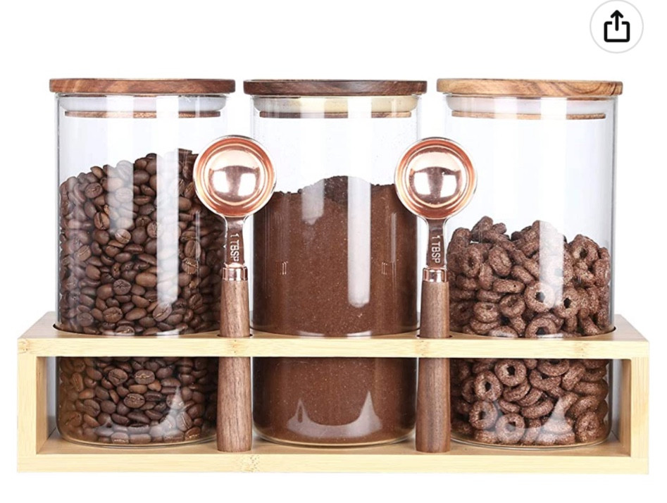 These jars are so cute from Amazon!! #kitchendecor #amazon #decor #homefinds 

#LTKFind #LTKSeasonal #LTKHoliday