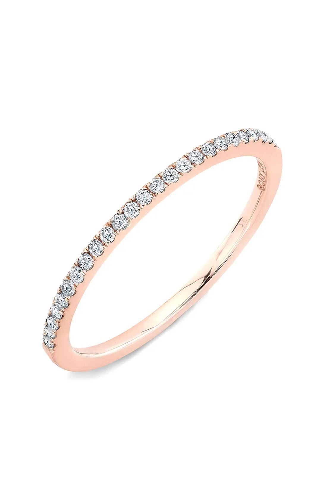 'Stackable' Straight Diamond Band Ring | Nordstrom