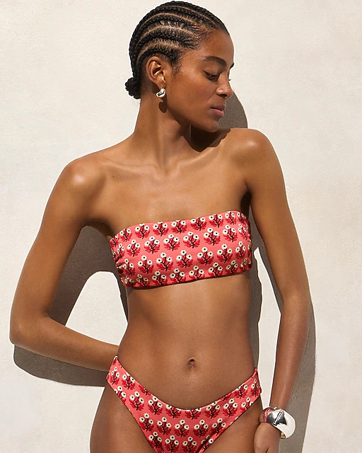Bandeau bikini top in Classic Sculpt™ | J. Crew US