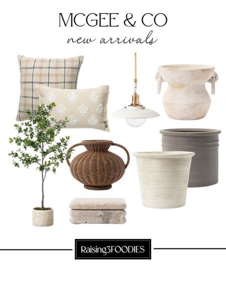 McGee & Co new arrivals! Gorgeous outdoor planters and faux tree! 

#LTKSeasonal #LTKFind #LTKhome